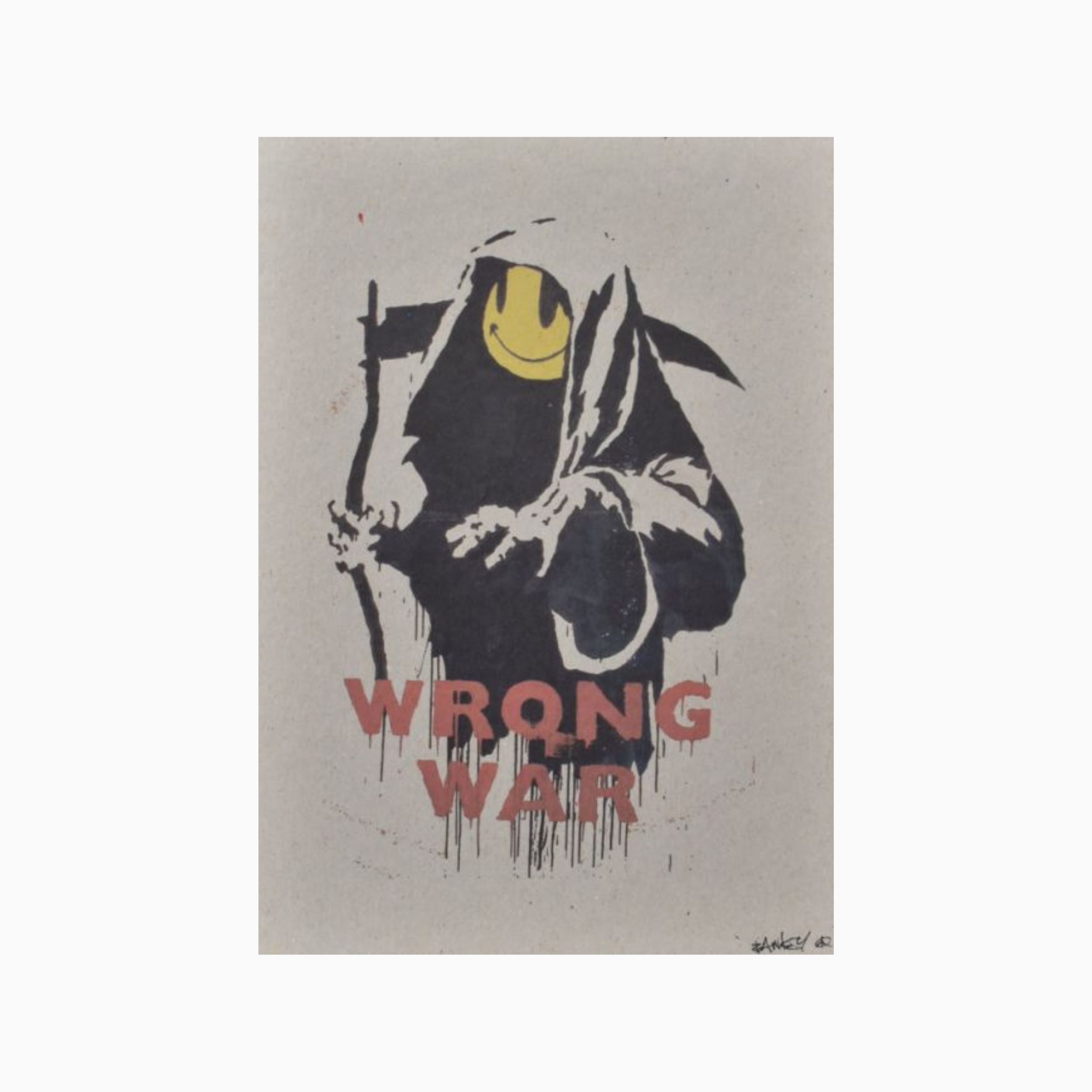 Banksy, Wrong War (from Pax Britannica: A Hellish Peace Portfolio), 2004 For Sale - Lougher Contemporary