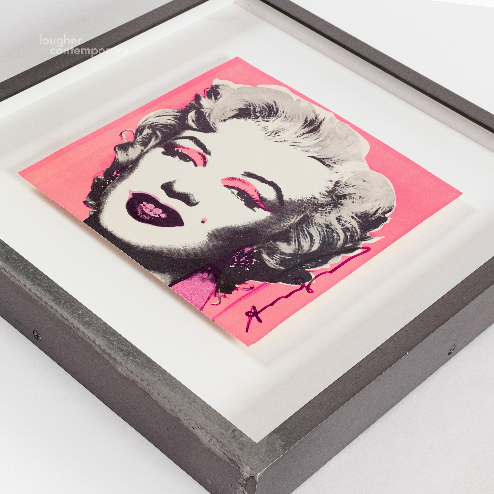 Andy Warhol, Marilyn Invitation (Castelli Graphics), 1981 For Sale - Lougher Contemporary