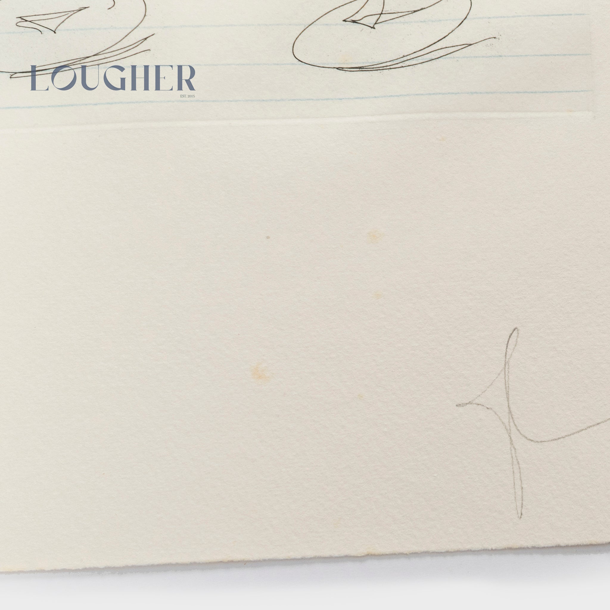 Claes Oldenburg, Sketch for a Sculpture in the Form of a Steel Tack, 1981 For Sale | Lougher Contemporary