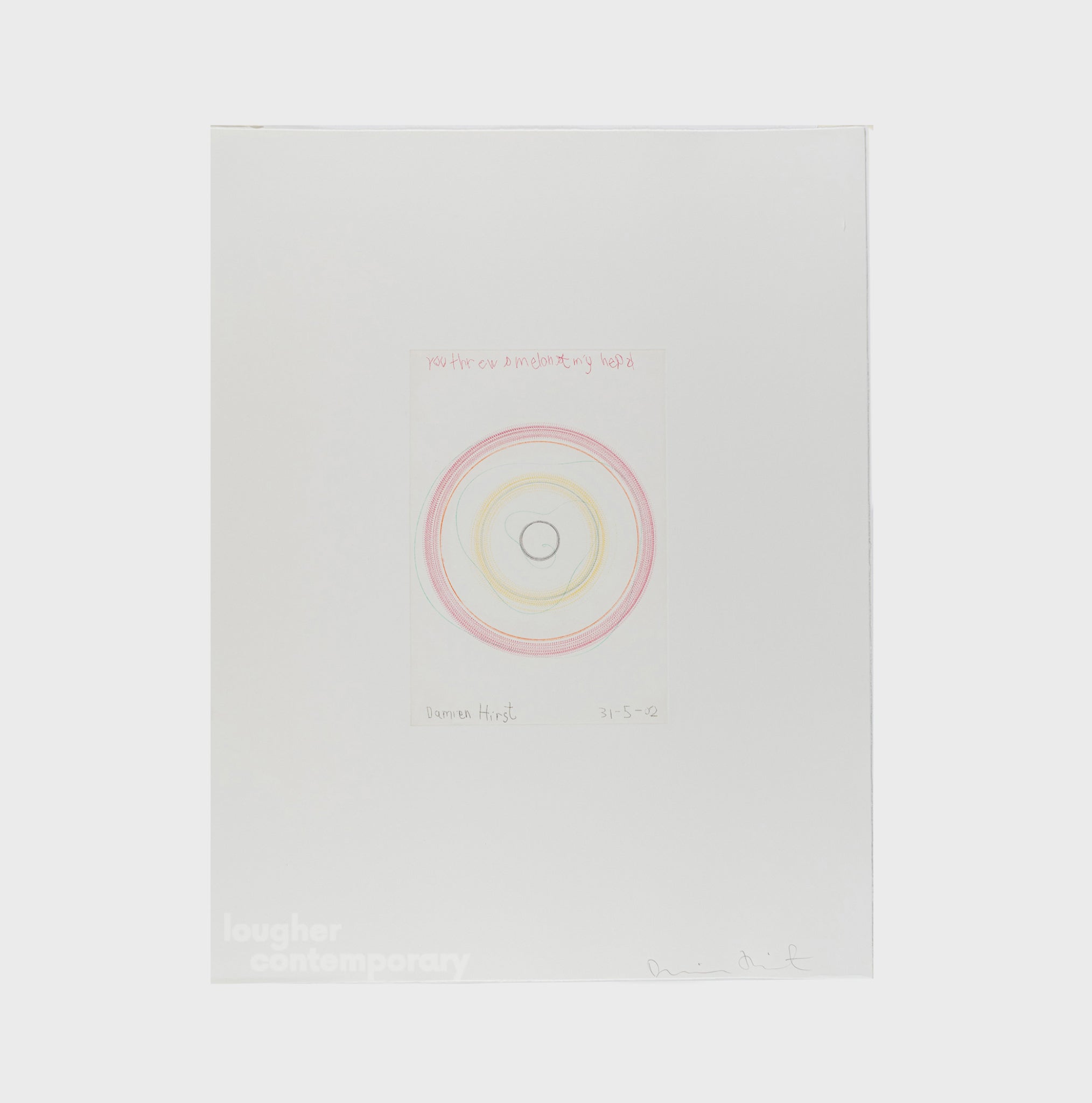 Damien Hirst, In a Spin, the Action of the World on Things, Volume 1, 2022 For Sale - Lougher Contemporary