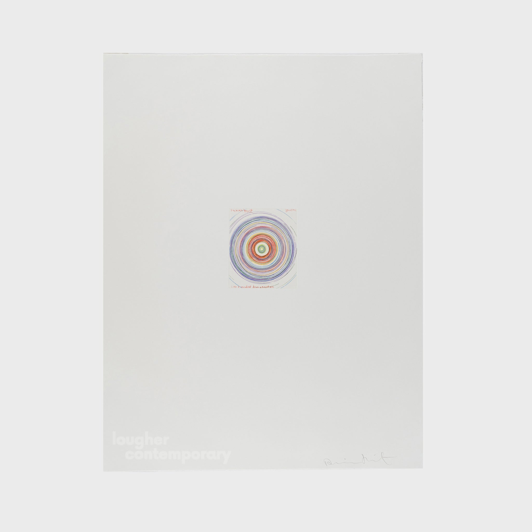 Damien Hirst, In a Spin, the Action of the World on Things, Volume 1, 2022 For Sale - Lougher Contemporary