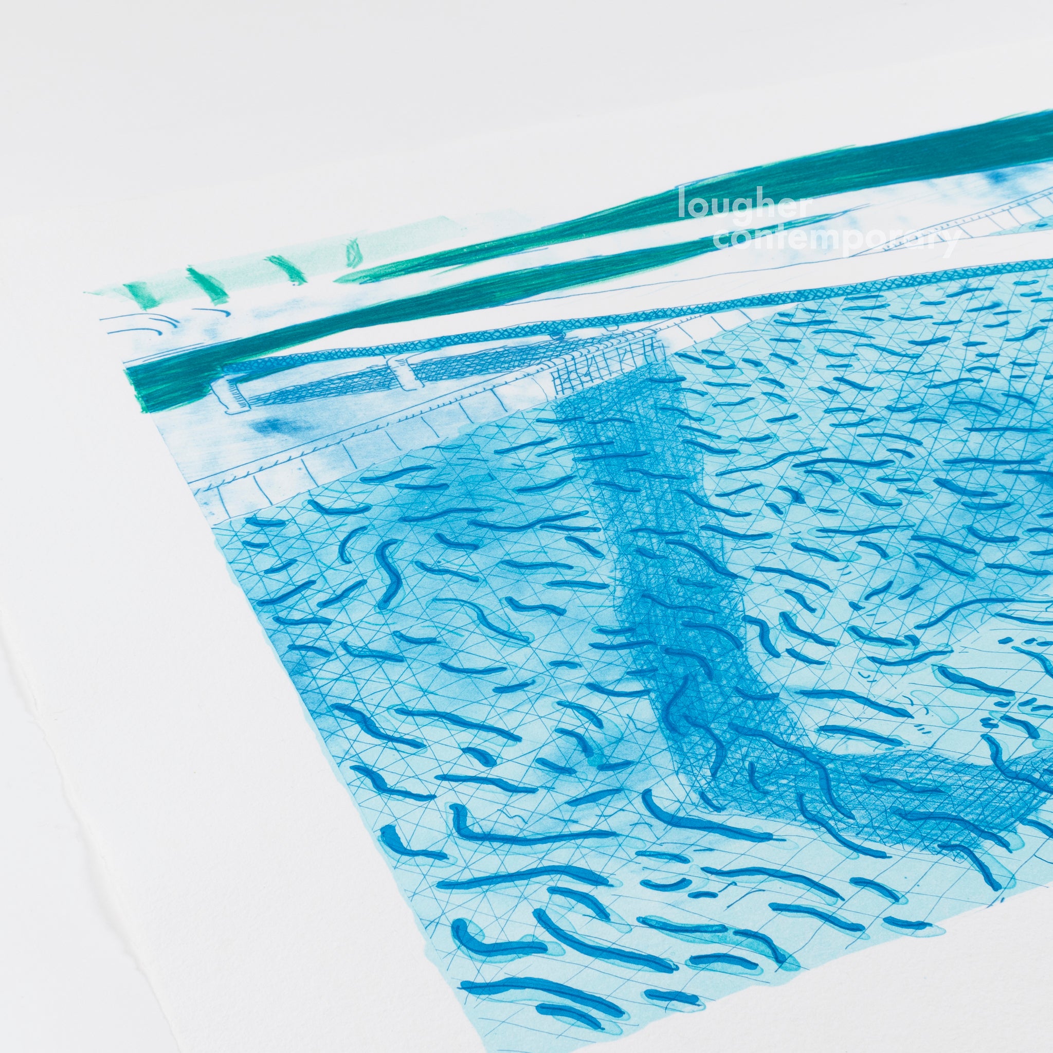 David Hockney Water Swimming Pool Print