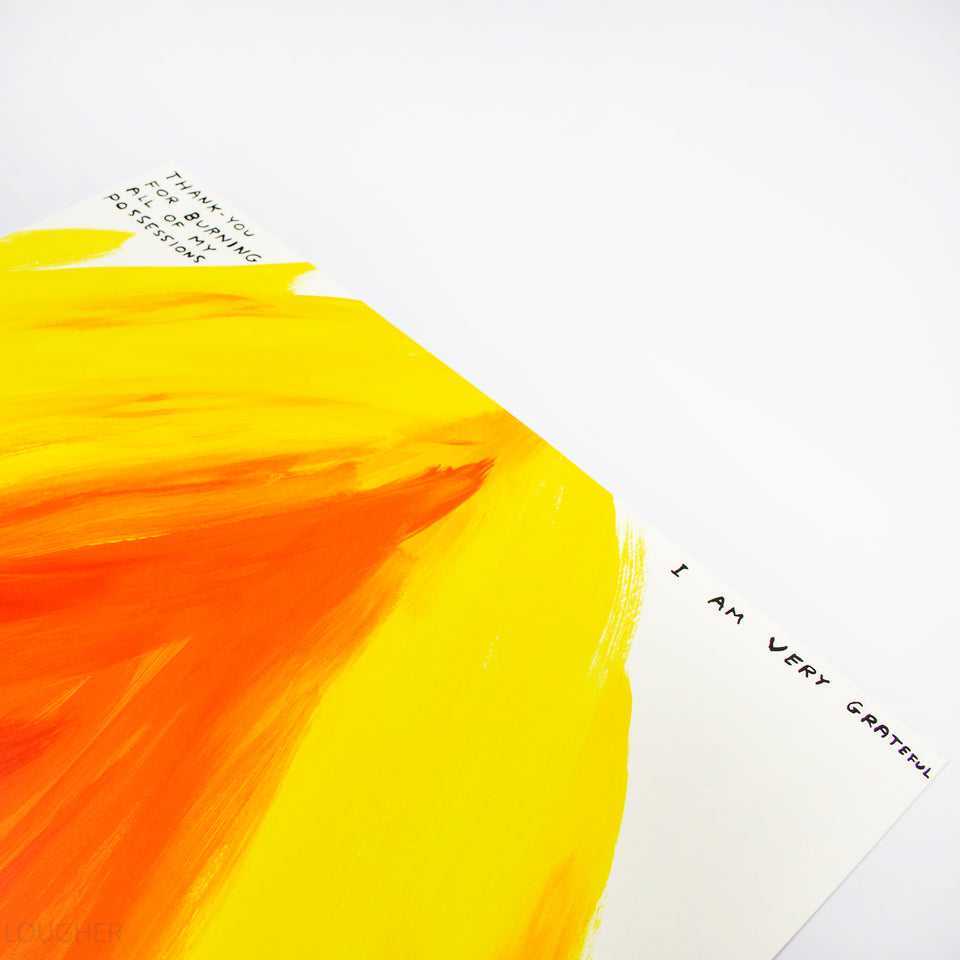 David Shrigley, Untitled (The Elephant, Every Time I Think Of Him I Am Happy), 2022 - Lougher Contemporary
