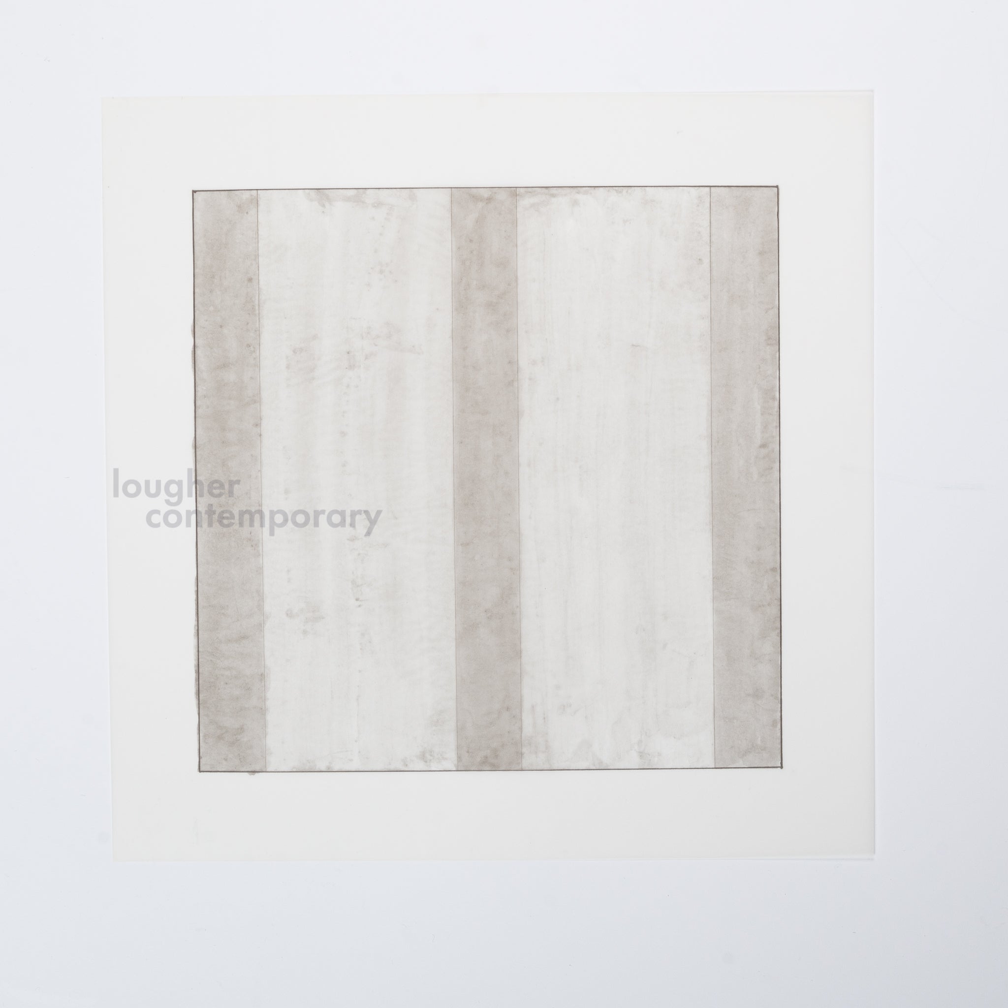Agnes Martin, Untitled (from Paintings and Drawings: 1974-1990), 1993 For Sale | Lougher Contemporary