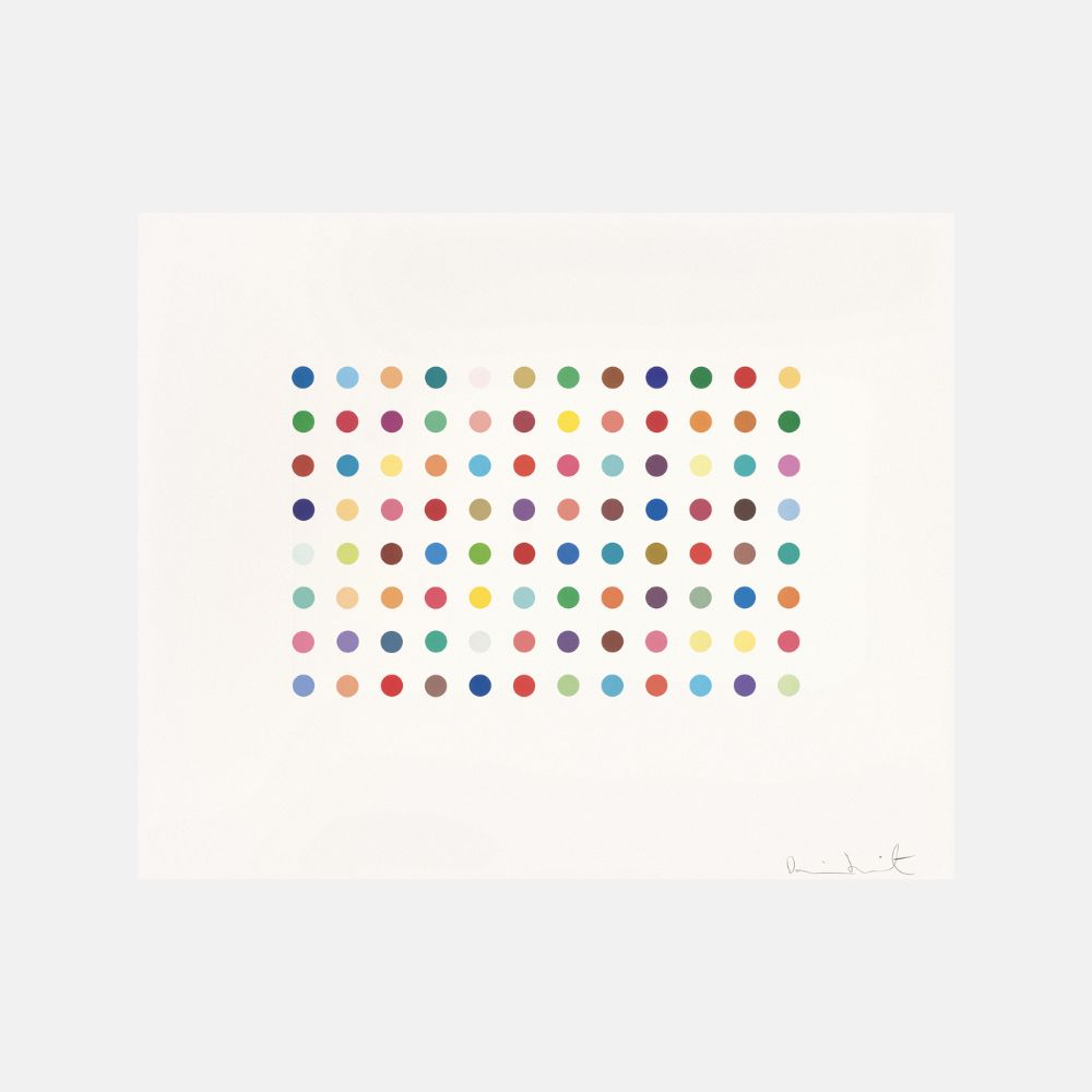 Damien Hirst, Bromphenol Blue, 2005