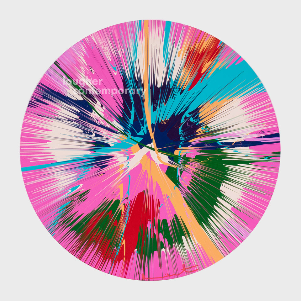 Damien Hirst, H12-2 (Large) Unique Print from The Beautiful Paintings, 2023 For Sale - Lougher Contemporary