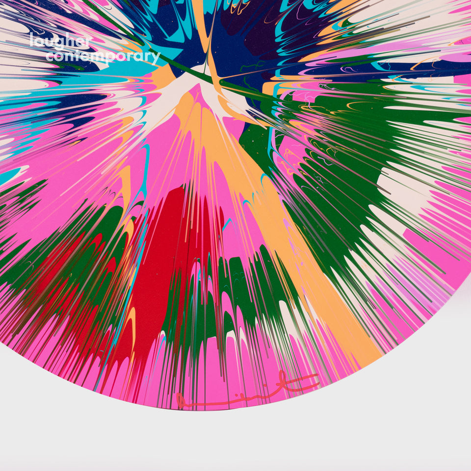 Damien Hirst, H12-2 (Large) Unique Print from The Beautiful Paintings, 2023 For Sale - Lougher Contemporary