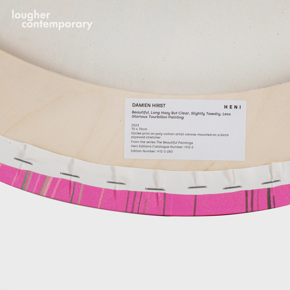 Damien Hirst, H12-2 (Large) Unique Print from The Beautiful Paintings, 2023 For Sale - Lougher Contemporary