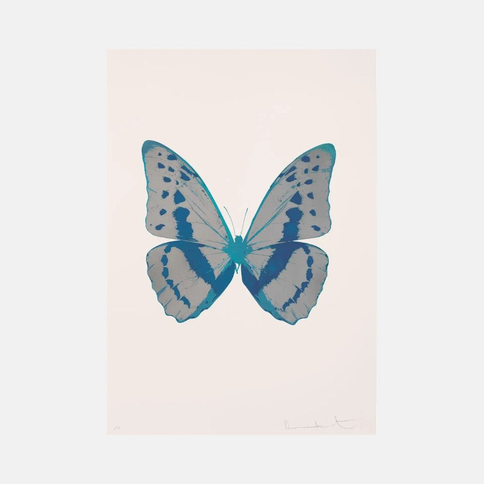 Damien Hirst	Souls III - Silver Gloss/Turquoise/Topaz, 2010 For Sale - Lougher Contemporary