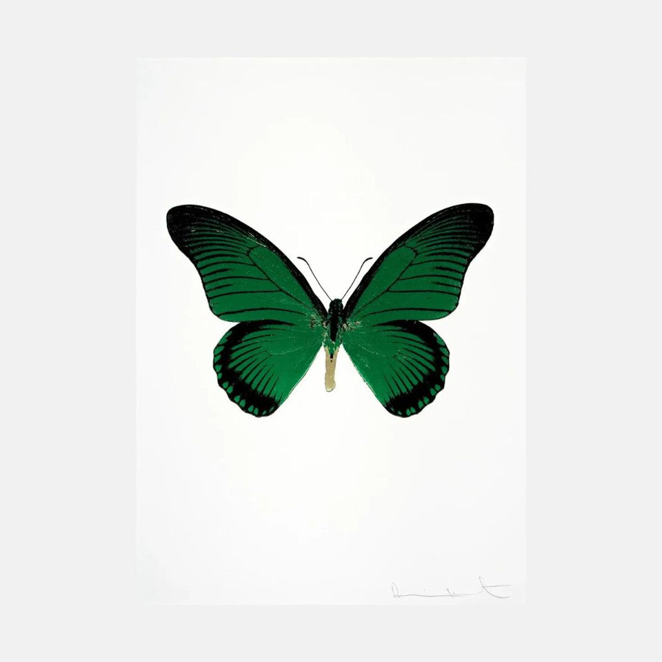 Damien Hirst, Souls IV - Emerald Green/Raven Black/Cool Gold, 2010 For Sale - Lougher Contemporary