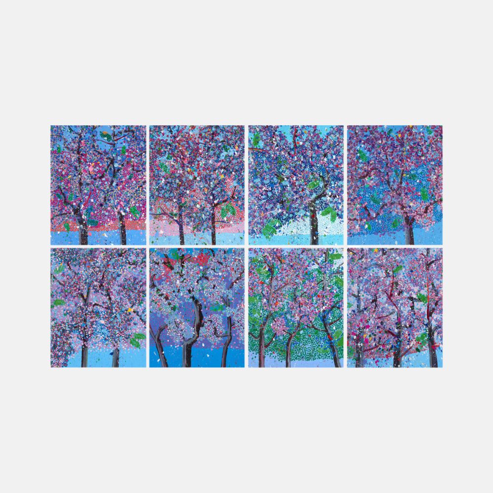 Damien Hirst, H20 (Full Set of 8) from The Emotions, 2026, contemporary art print series featuring vibrant colours and expressive compositions