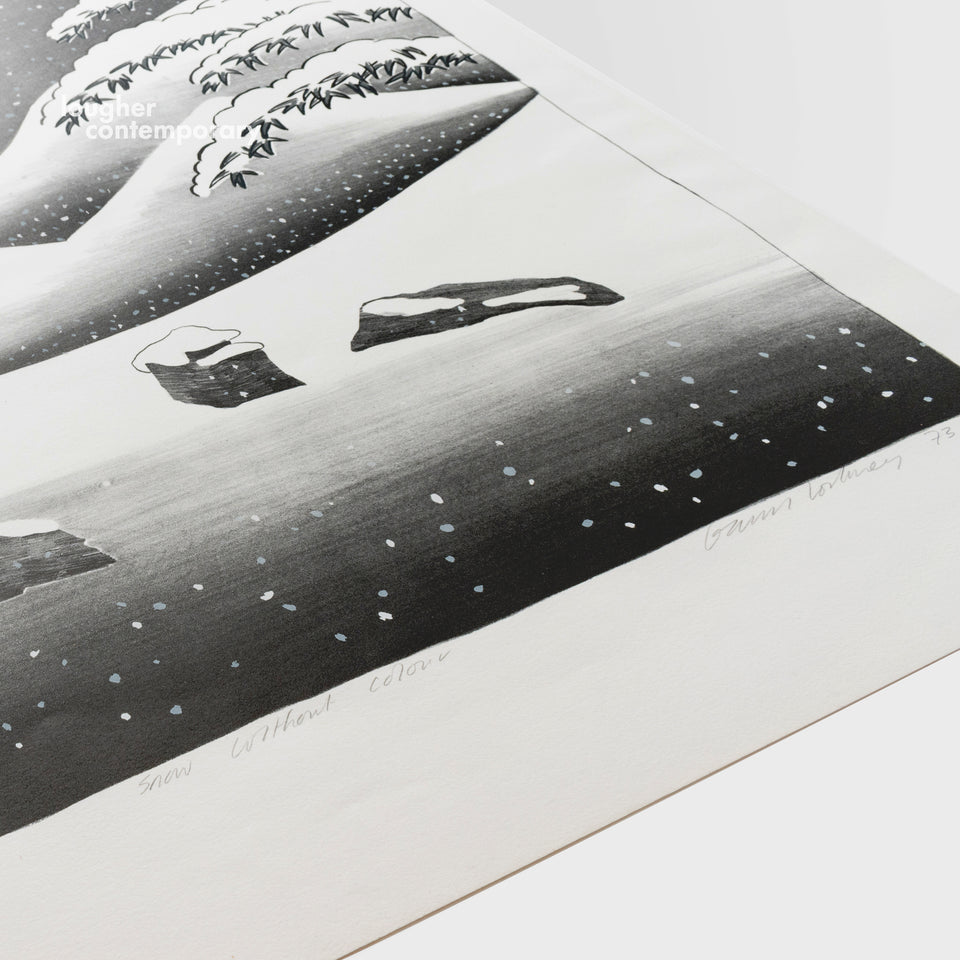David Hockney, Snow Without Colour, 1973 For Sale - Lougher Contemporary