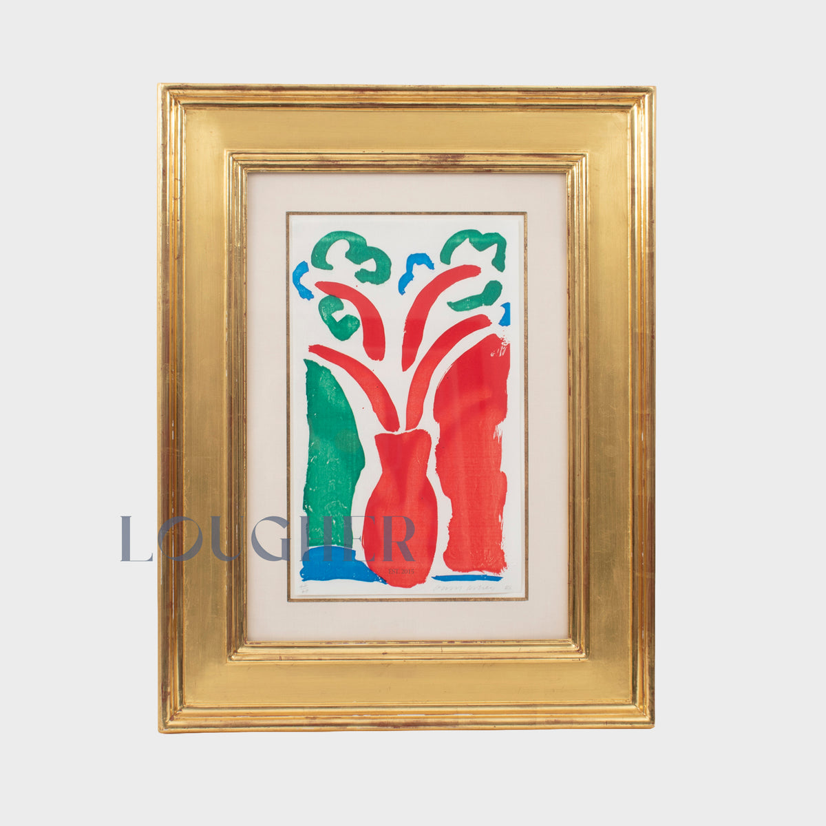 David Hockney, The Red Pot, 1986, signed Home Made Print made on a colour photocopier, M.C.A.T. 312, Lougher Contemporary
