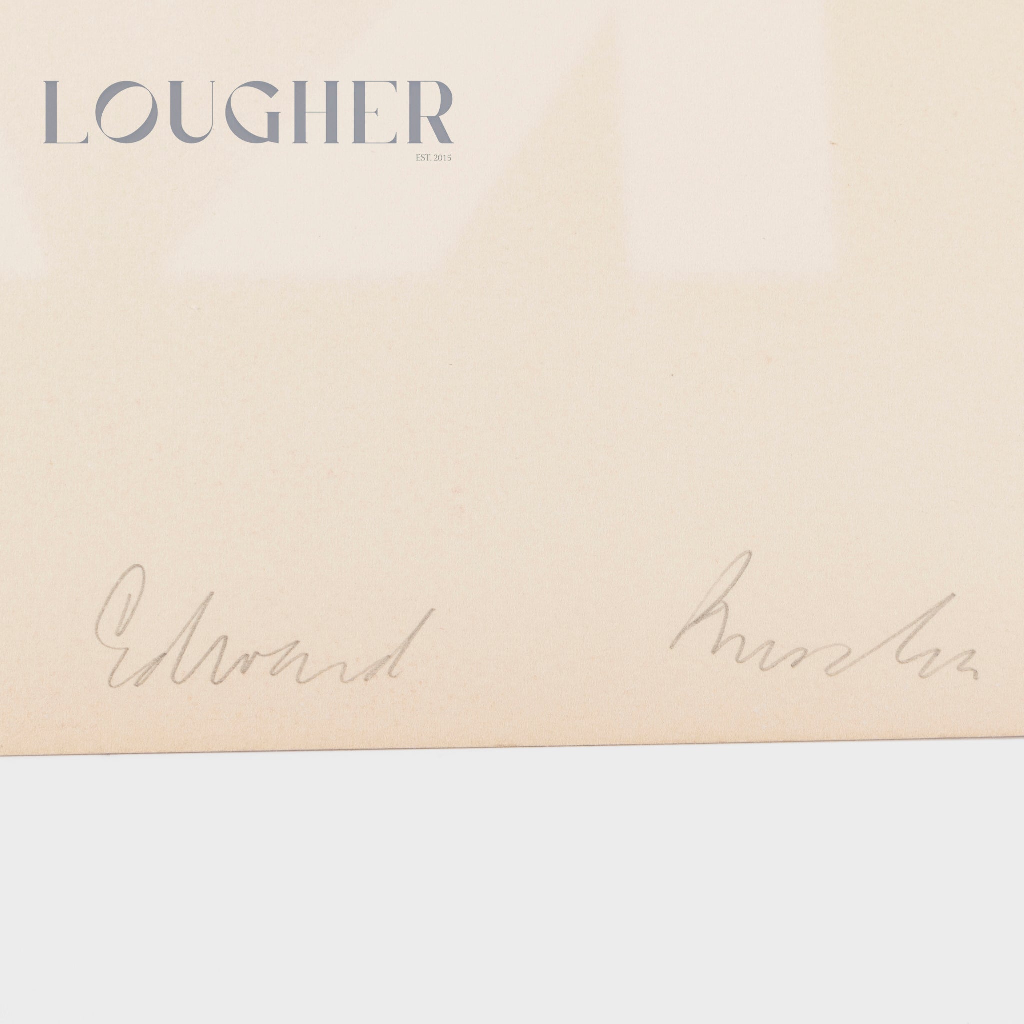 Ed Ruscha, Mr Ray (E. 86), 1975