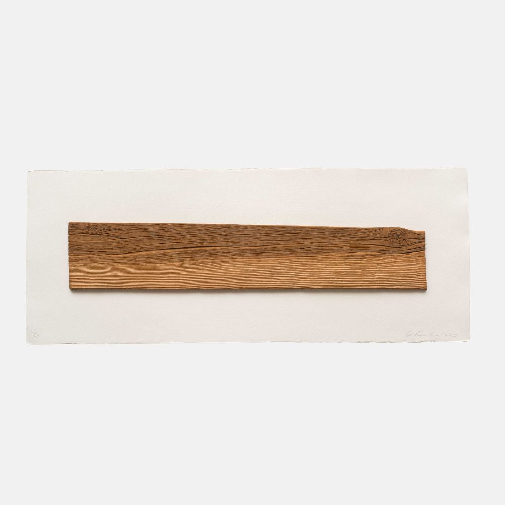 Ed Ruscha, New Wood, Old Wood, 2007