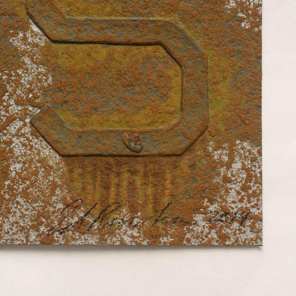 Ed Ruscha, Rusty Signs - Cash for Tools 2, 2014