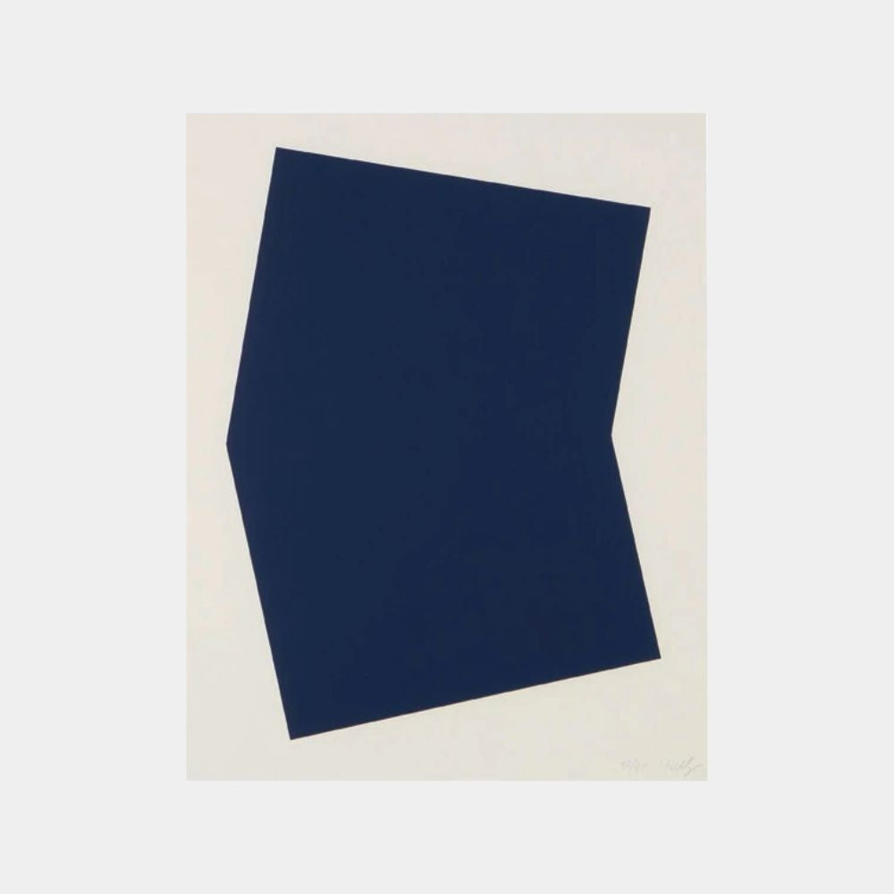 Ellsworth Kelly, Dark Blue, 2001 For Sale | Lougher Contemporary 
