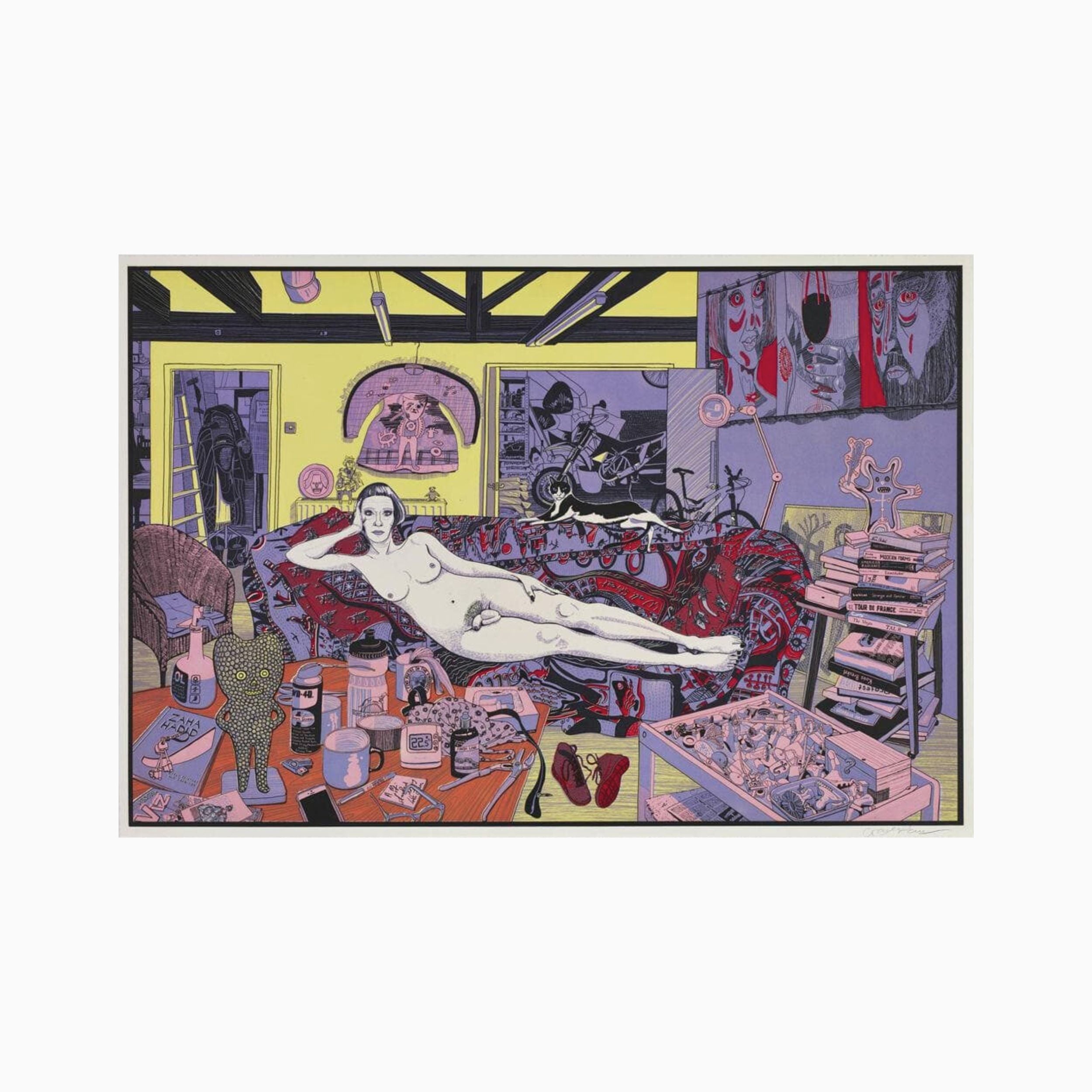 Grayson Perry, Reclining Artist, 2017 For Sale - Lougher Contemporary