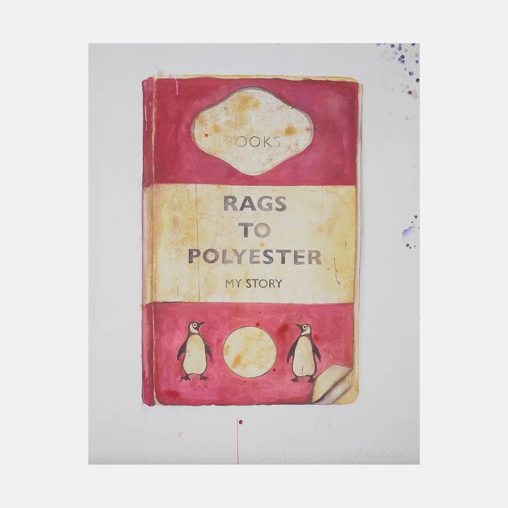 Harland Miller, Rags to Polyester, 2014 For Sale | Lougher Contemporary