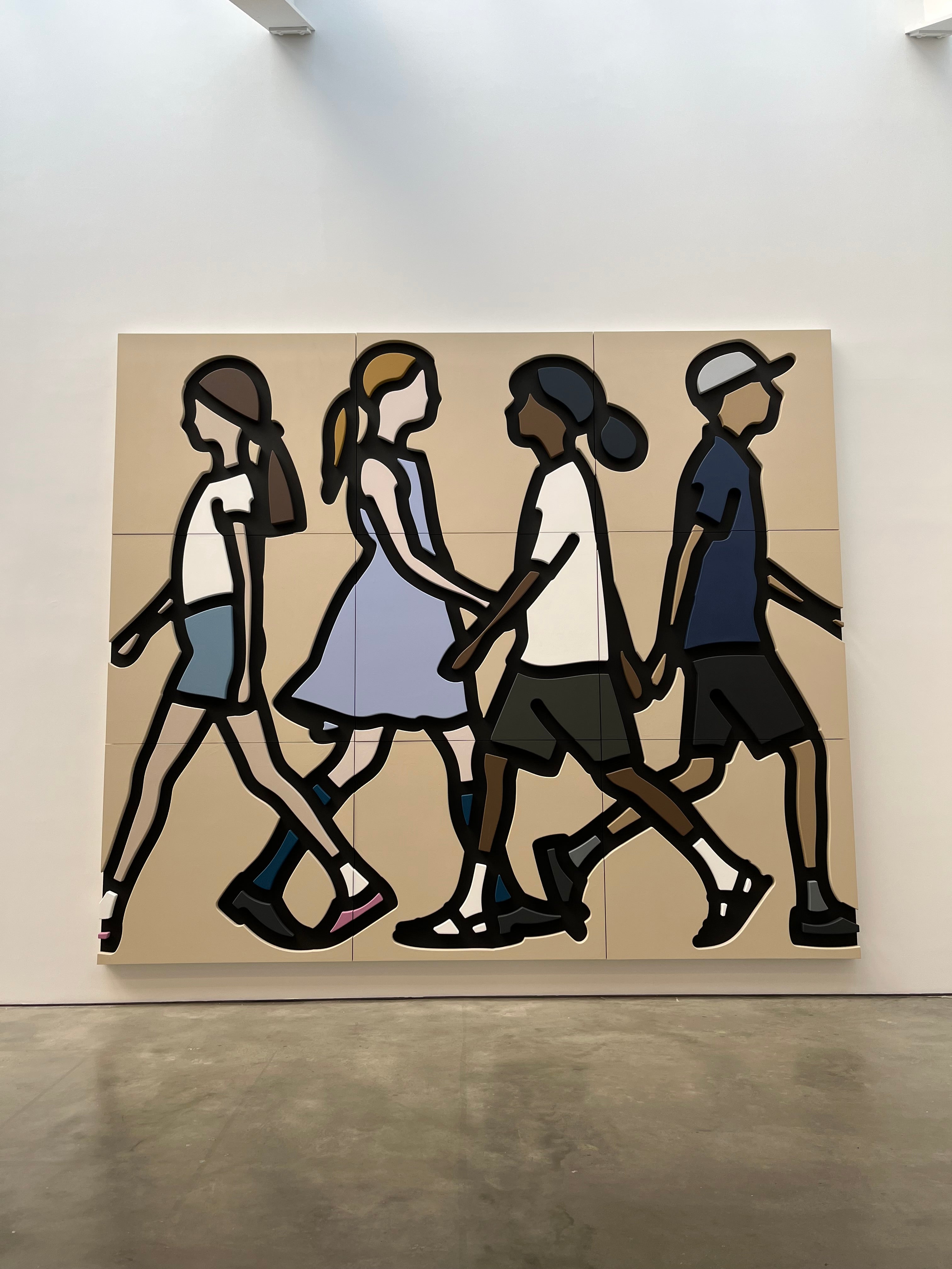 Julian Opie: A Contemporary Portrait of Motion and Modern Life at Lisson Gallery, New York