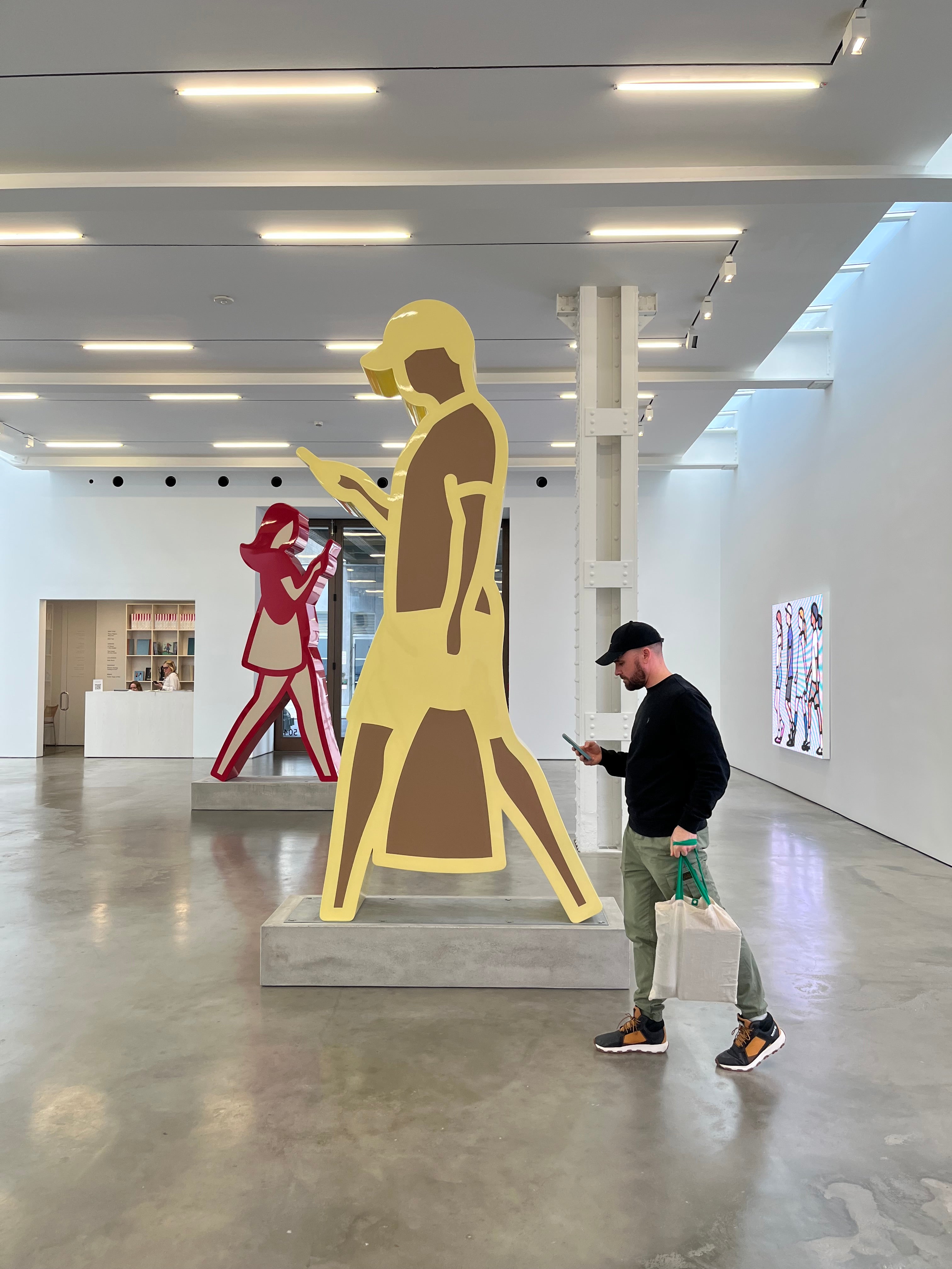 Julian Opie: A Contemporary Portrait of Motion and Modern Life at Lisson Gallery, New York