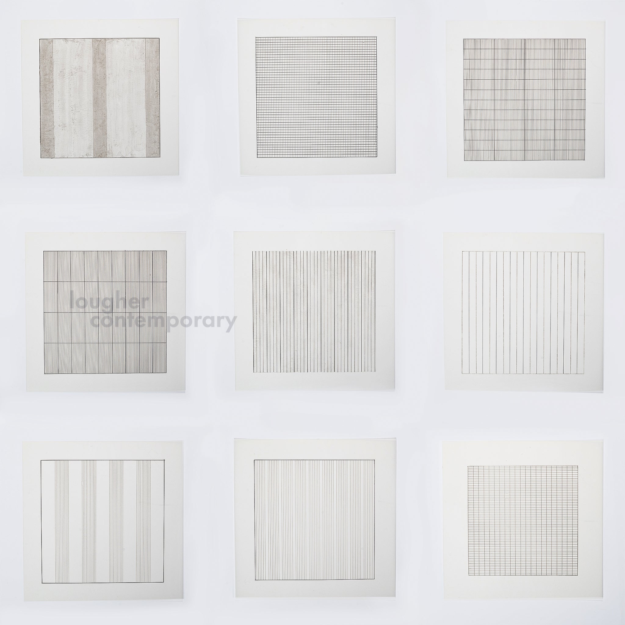 Agnes Martin, Untitled (from Paintings and Drawings: 1974-1990), 1993 For Sale | Lougher Contemporary 