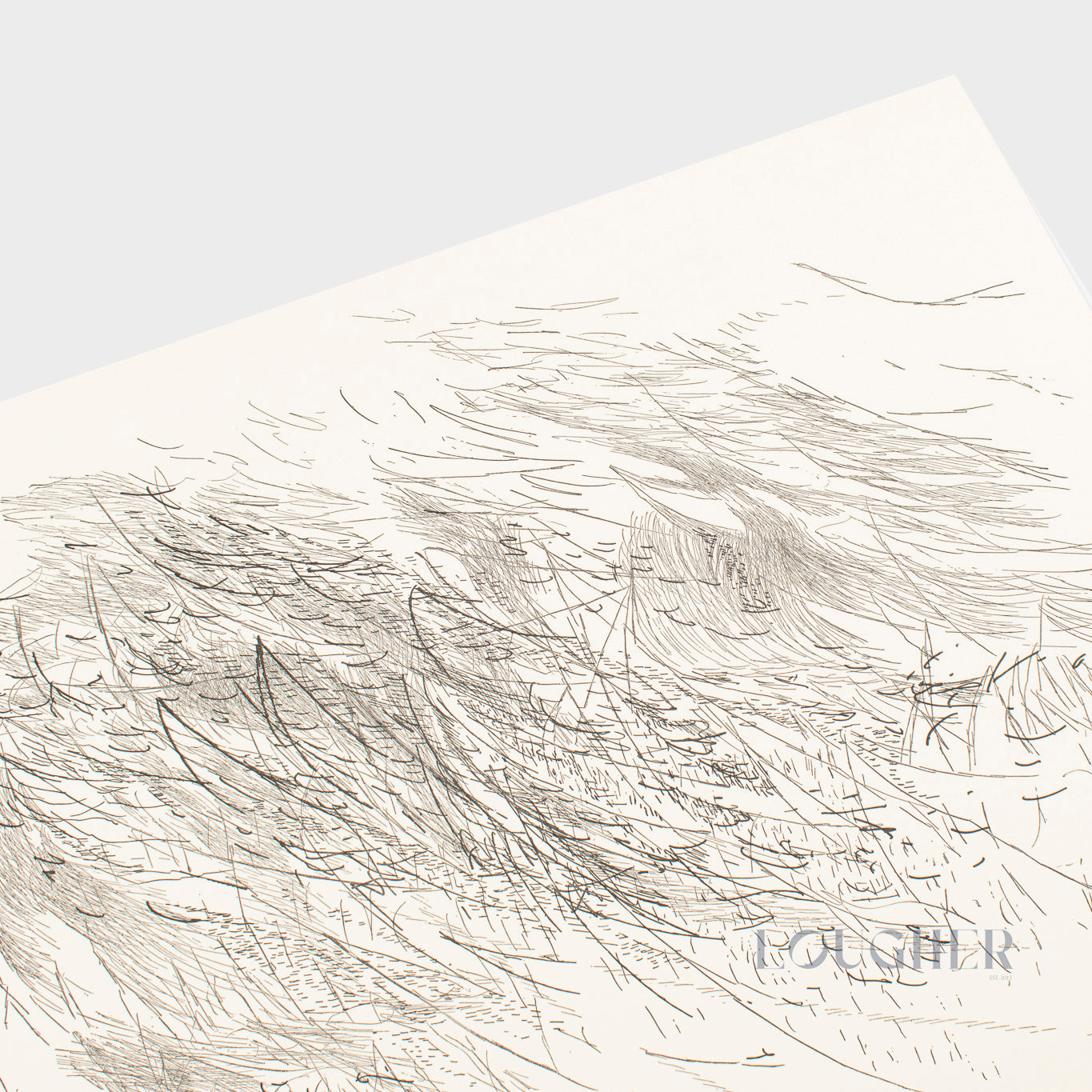 Julie Mehretu, Sapphic Strophe 2 (from Sapphic Strophes: A Suite of Four Prints), 2011 For Sale | Lougher Contemporary 
