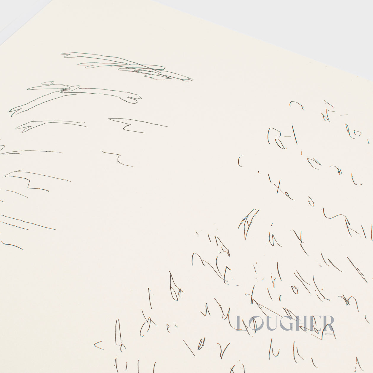 Julie Mehretu, Sapphic Strophe 1 (from Sapphic Strophes: A Suite of Four Prints), 2011 For Sale | Lougher Contemporary 