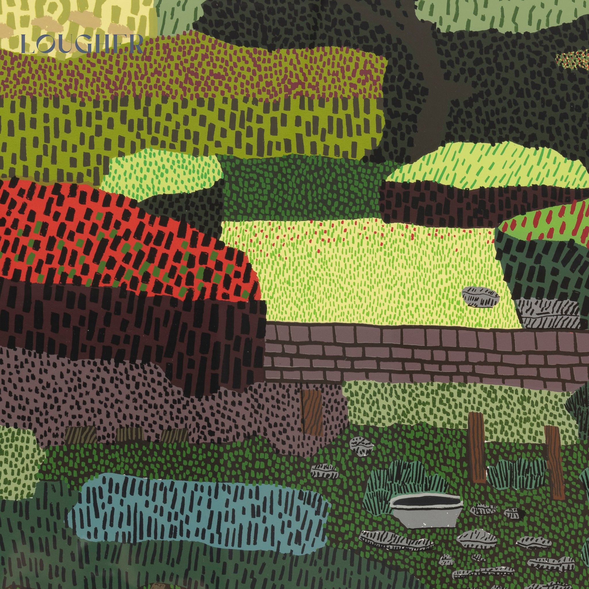 Jonas Wood, Japanese Garden, 2021