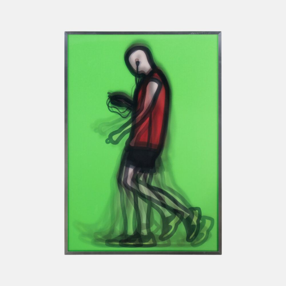 Julian Opie, Mechanic (from Walking in London 2), 2014