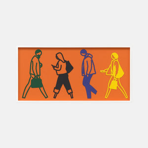 Julian Opie, Street 4, 2021