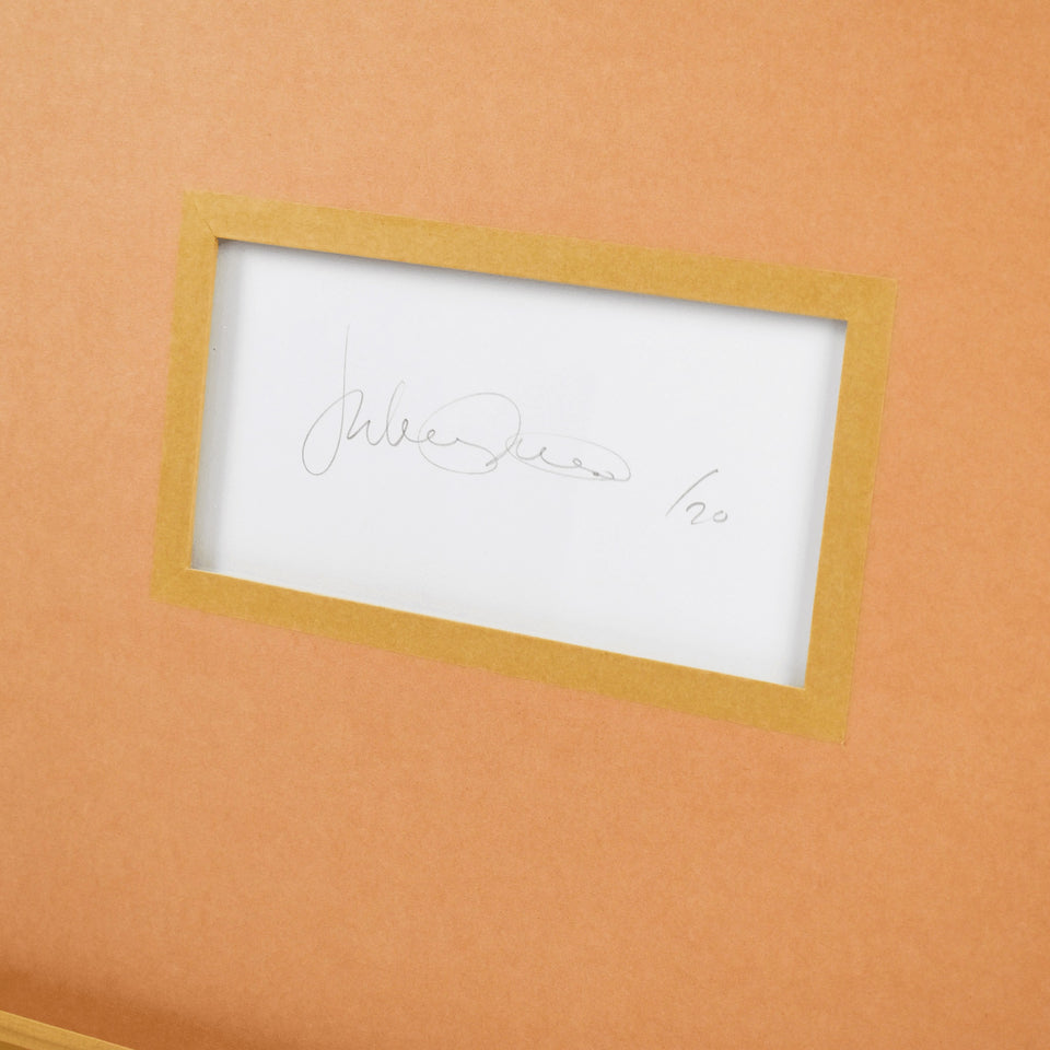 Julian Opie, Tourist with Phone (From the Tourists Series), 2014 For Sale - Lougher Contemporary
