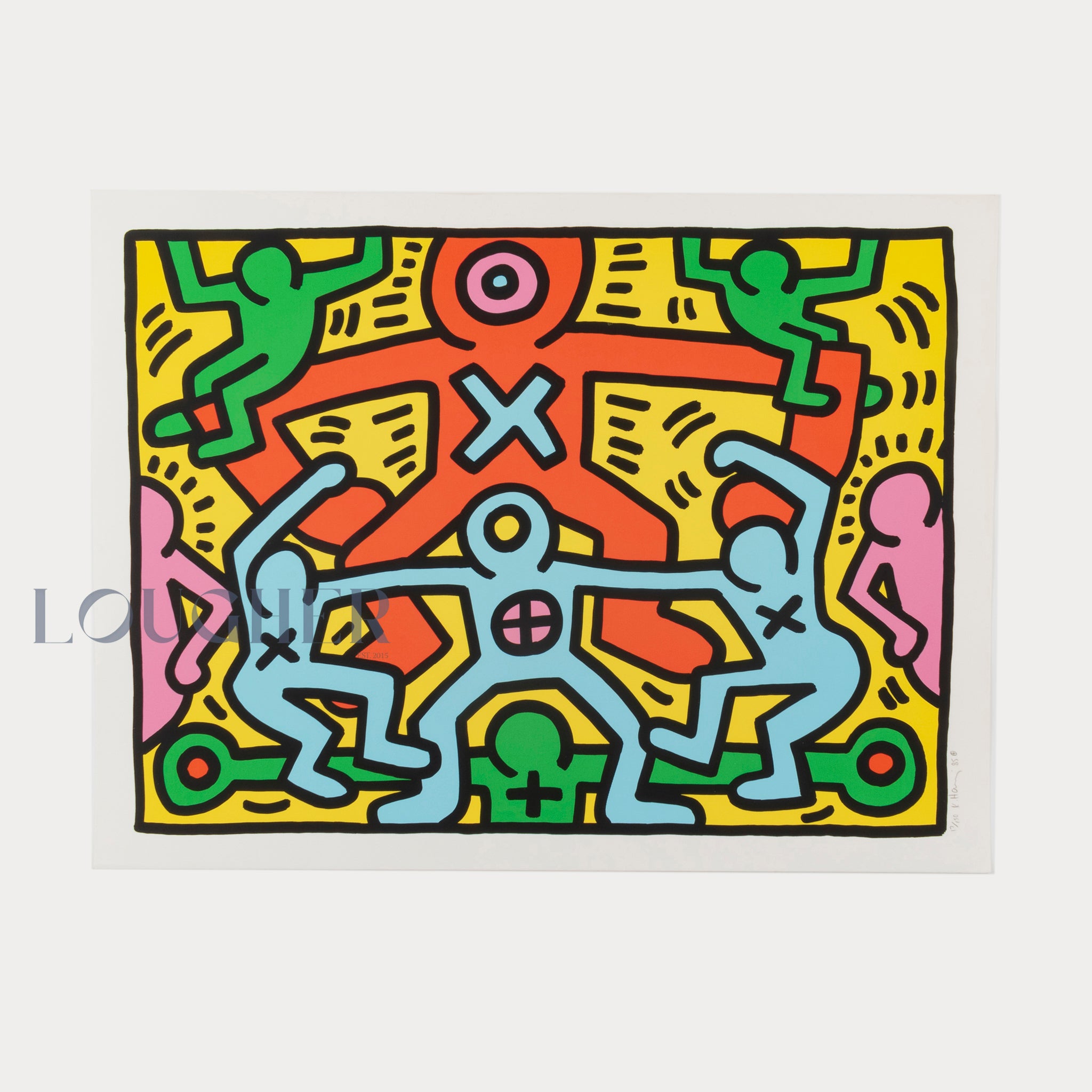 Keith Haring, Untitled (Littmann p. 50), 1985