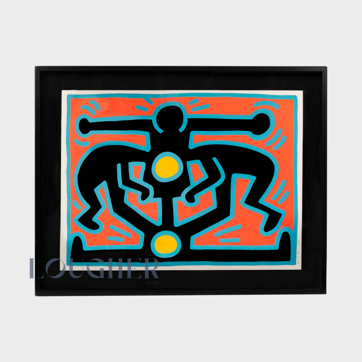Keith Haring, Growing 2 (Littmann p.90), 1988