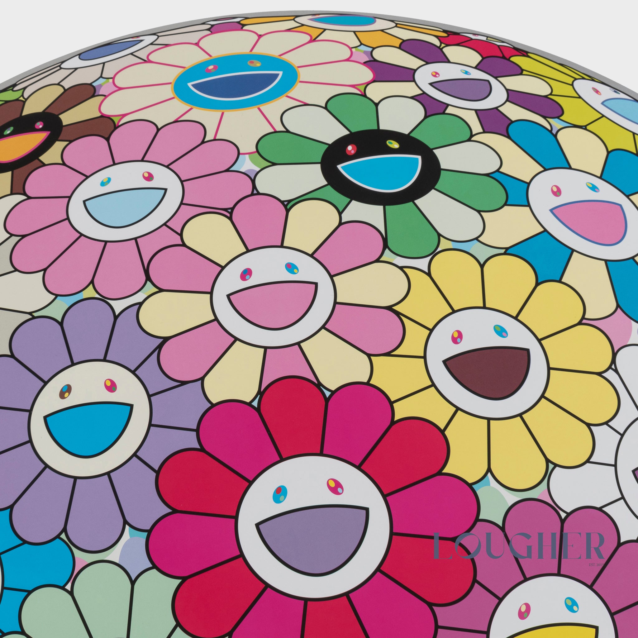 Takashi Murakami, Flowerball: Colorful, Miracle, Sparkle, 2022