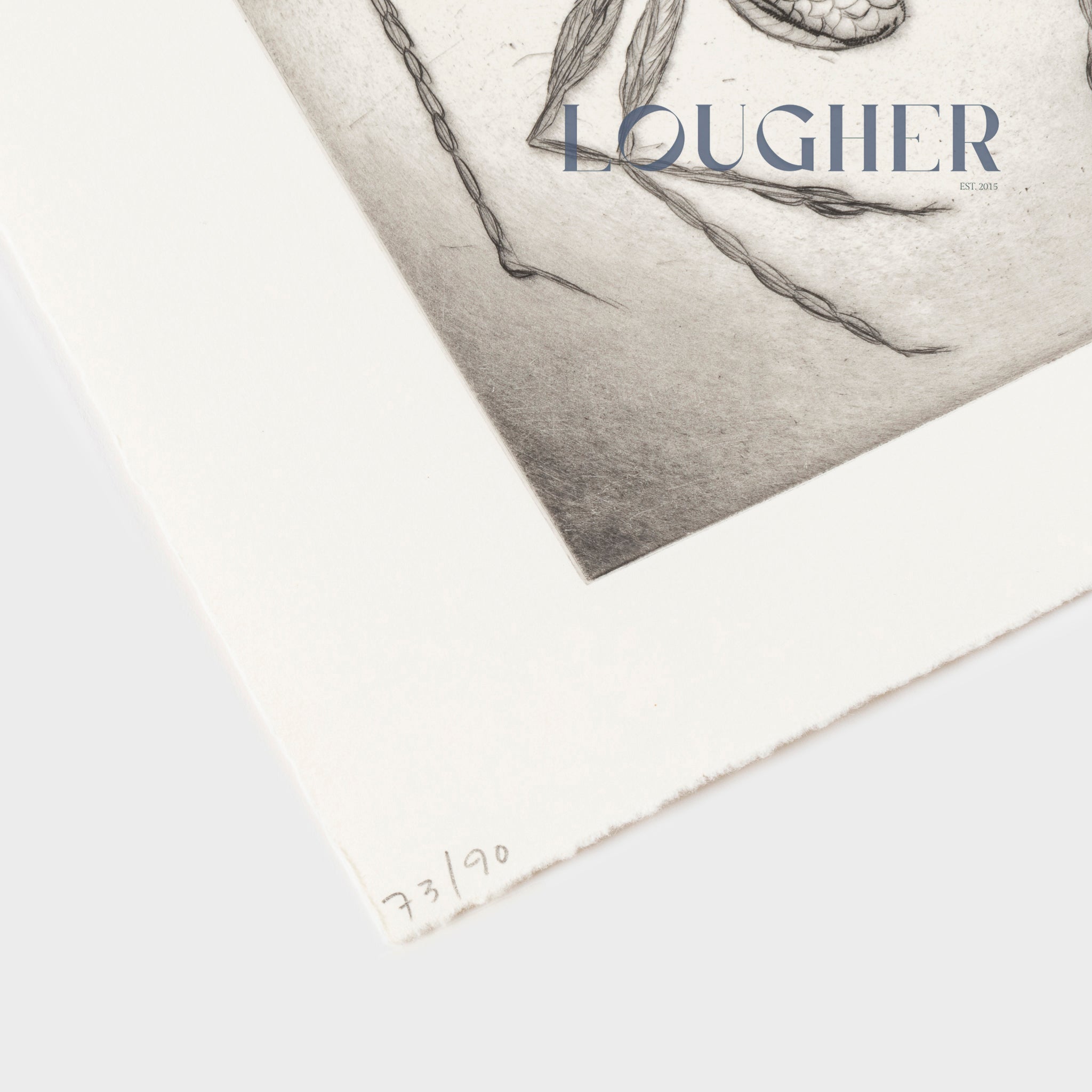 Limited edition print of Louise Bourgeois' Untitled, plate 8 from Ode à Ma Mère, 1995, by Lougher Contemporary.
