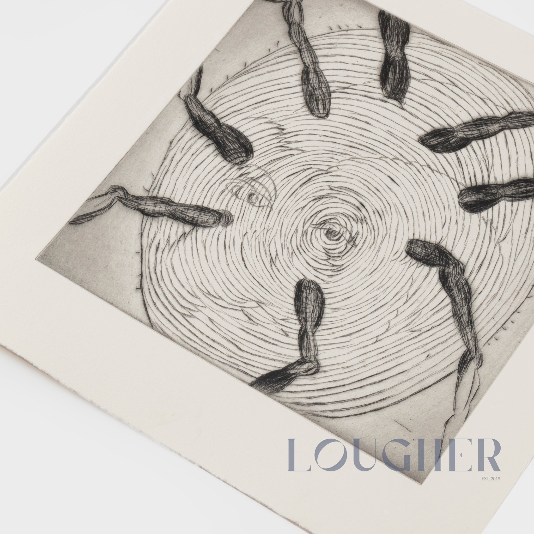 Limited edition Louise Bourgeois Untitled plate 6 print from Ode à Ma Mère, displayed with detailed artwork visible.