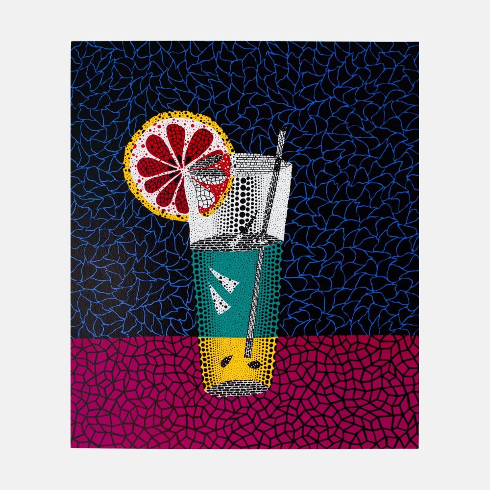 Yayoi Kusama, Lemon Squash, 1984 For Sale | Lougher Contemporary
