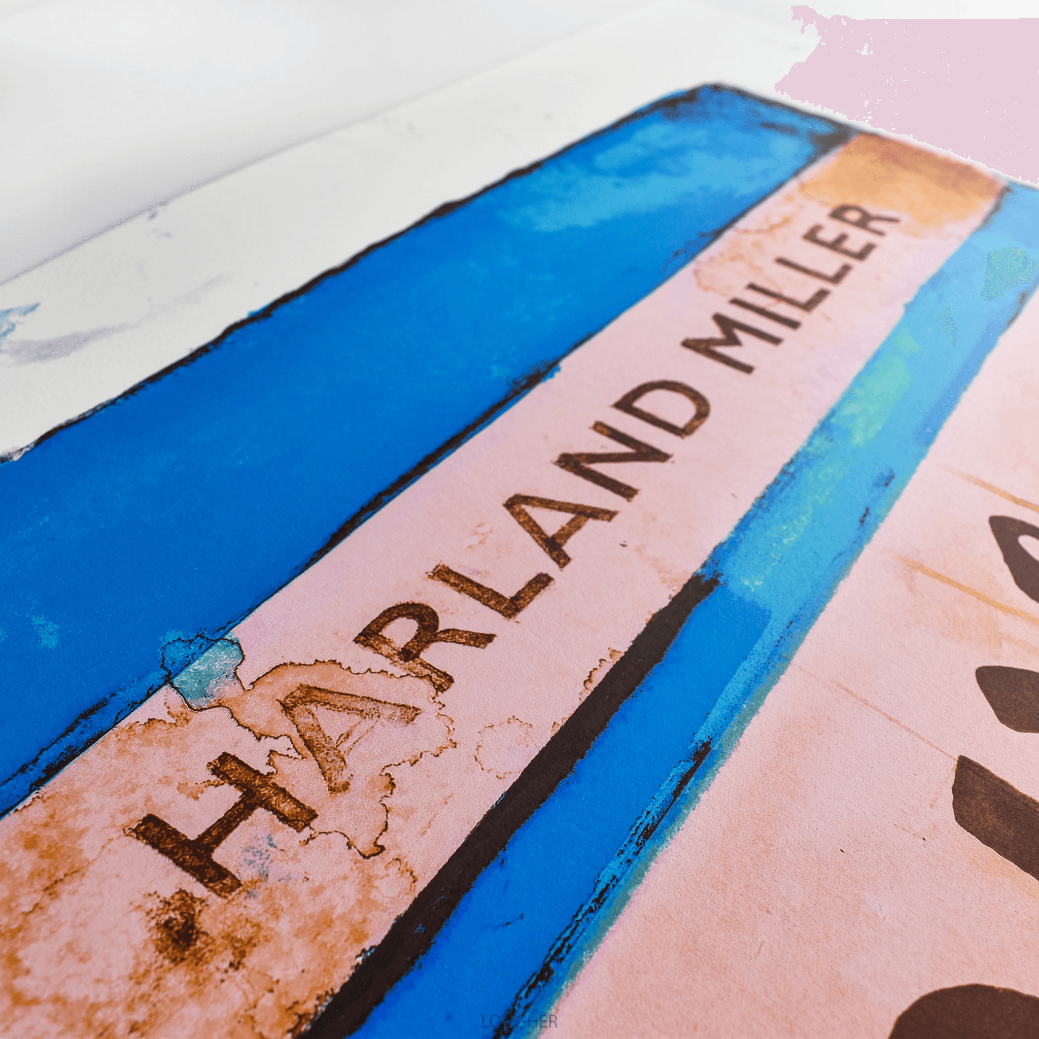 Harland Miller, Who Cares Wins, 2020 For Sale | Lougher Contemporary