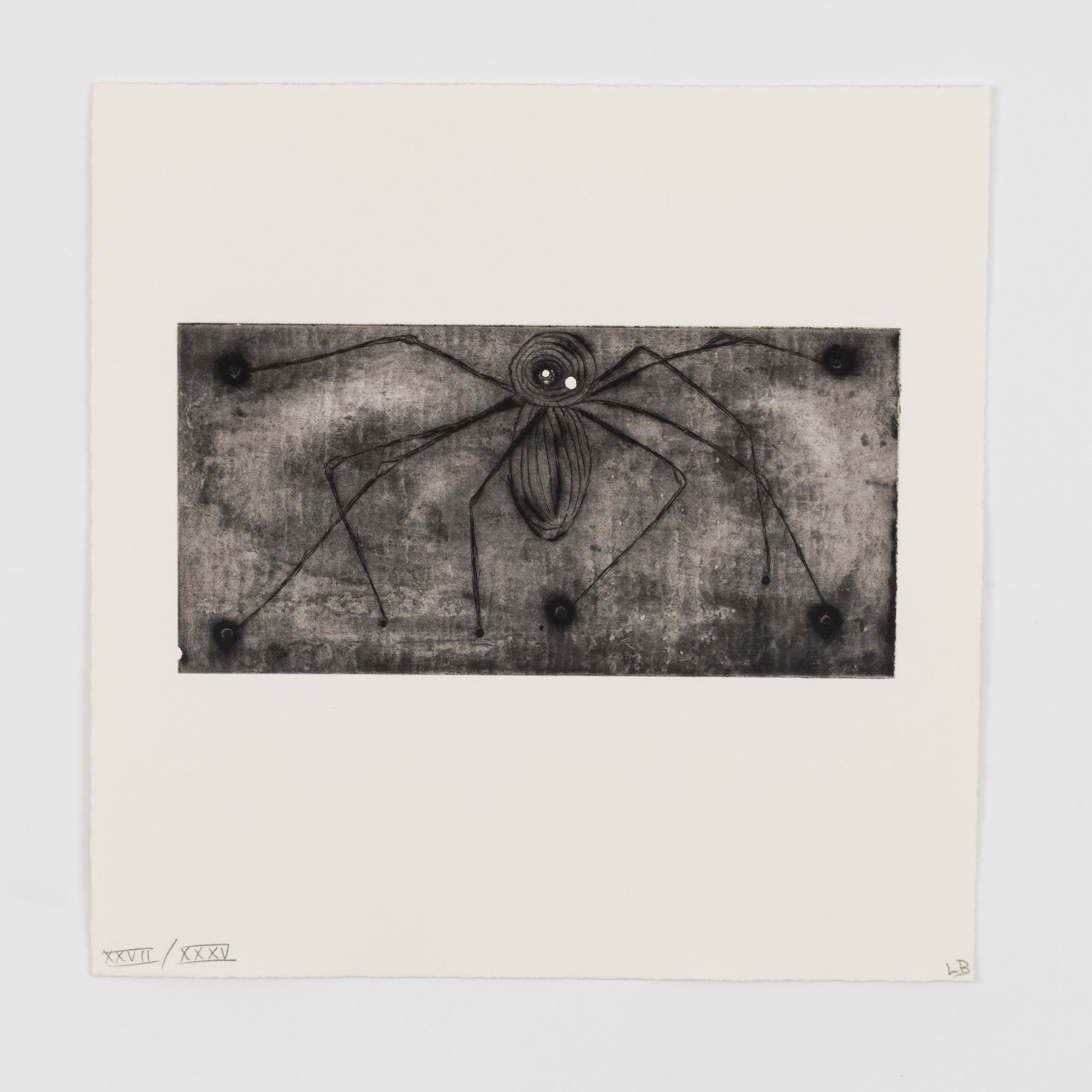 Limited edition print of Louise Bourgeois' Ode à Ma Mère (1995), showing detailed artwork on high-quality paper.
