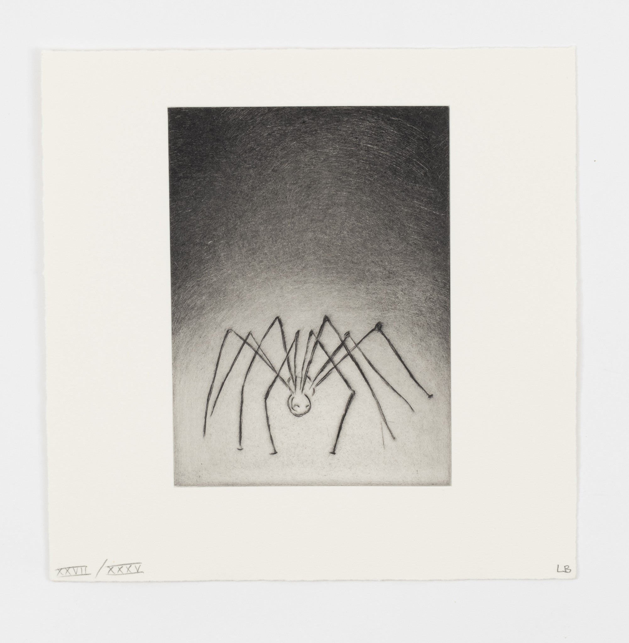 Limited edition print of Louise Bourgeois' Ode à Ma Mère (1995) by Lougher Contemporary, showing the artwork's intricate details.