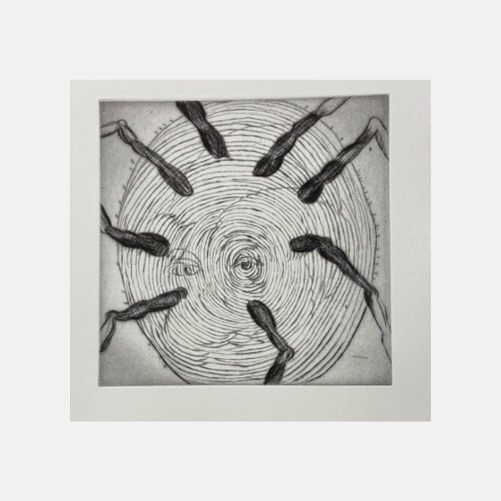 Louise Bourgeois Ode à Ma Mère limited edition print portfolio featuring nine contemporary drypoint etchings from 1995
