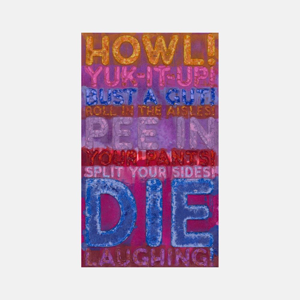 Mel Bochner, Howl, 2022 For Sale | Lougher Contemporary 