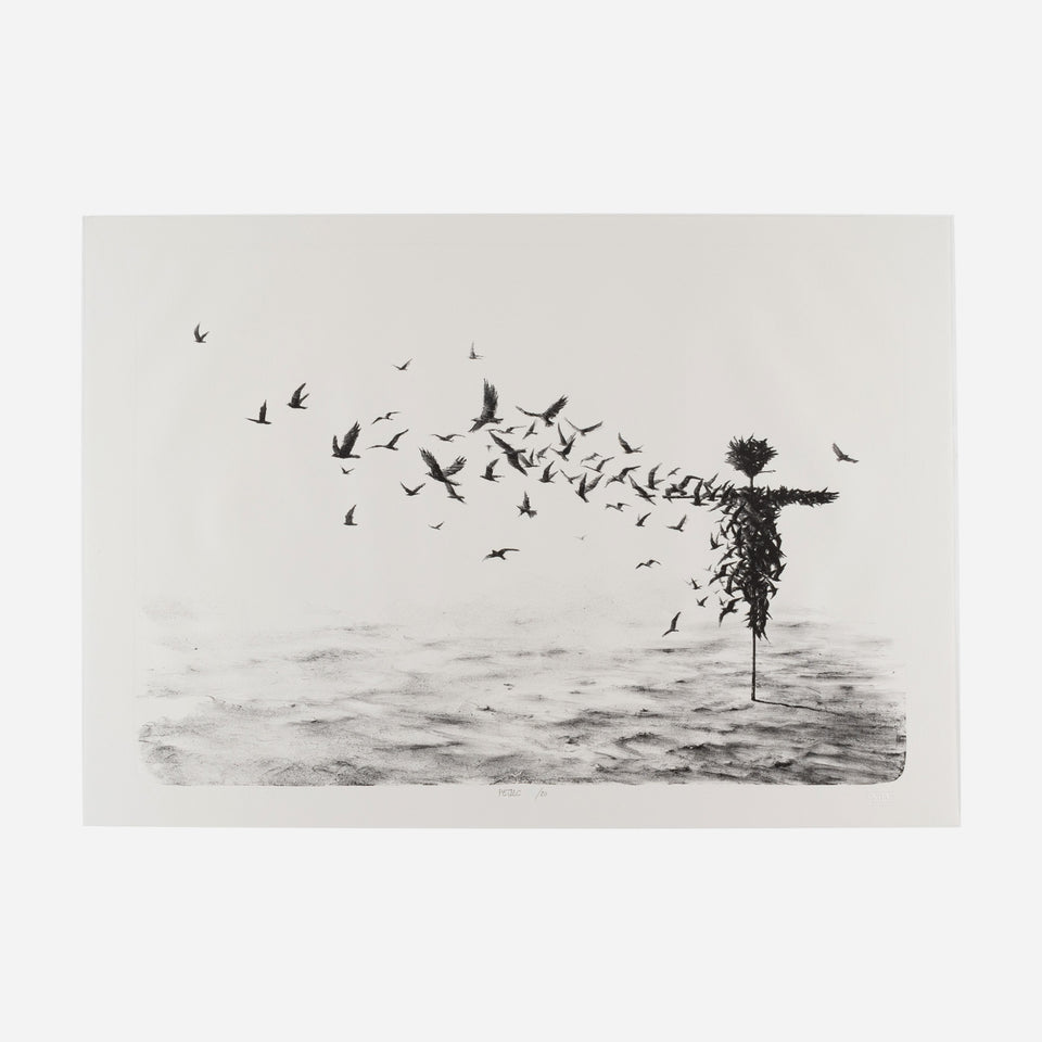Pejac, Scattercrow, 2017 For Sale - Lougher Contemporary