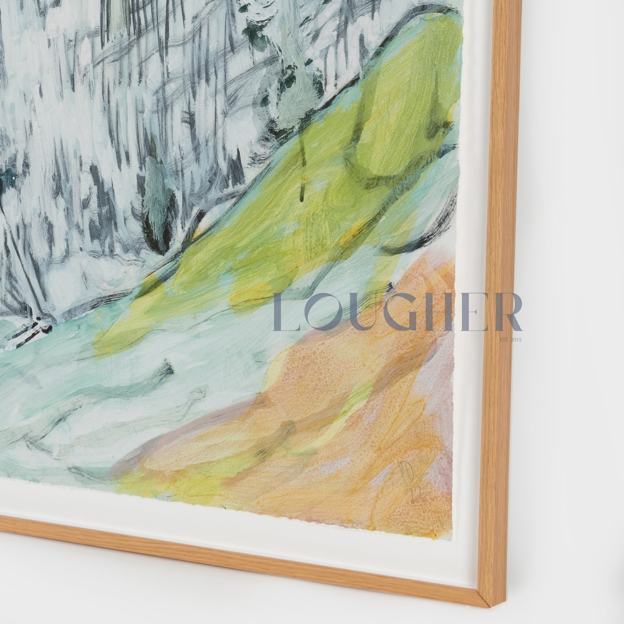 Peter Doig, D1-2 Couloir 2 (from Zermatt), 2022 For Sale | Lougher Contemporary
