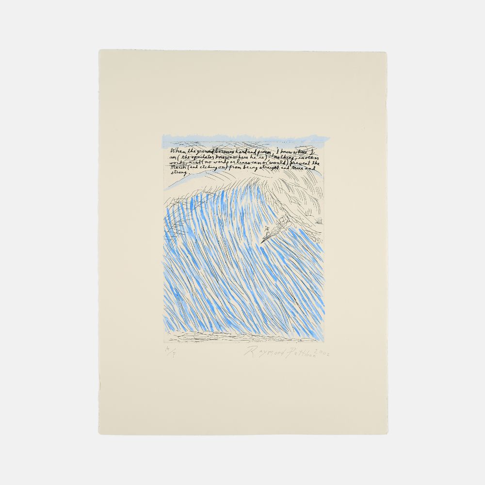 Raymond Pettibon, Untitled (When the Ground Becomes Hard and Firm), 2002