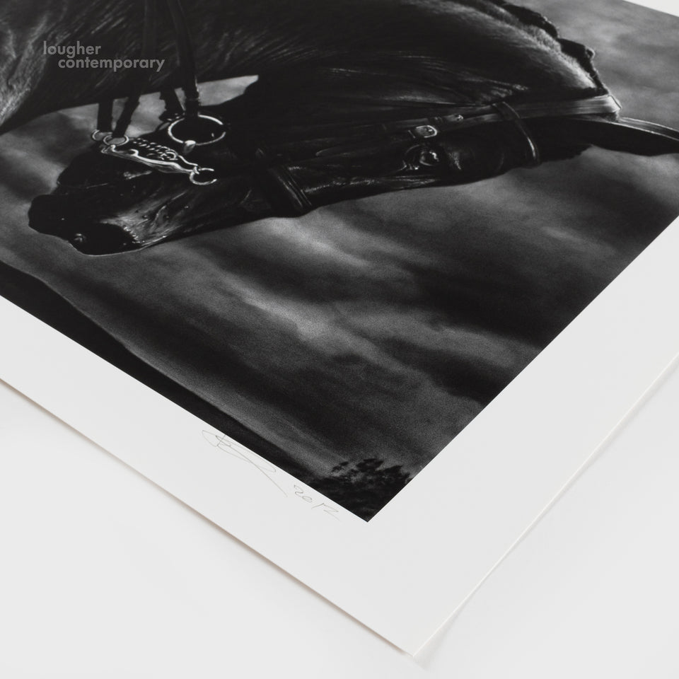 Robert Longo, Untitled (Bucephalus), 2017 For Sale - Lougher Contemporary