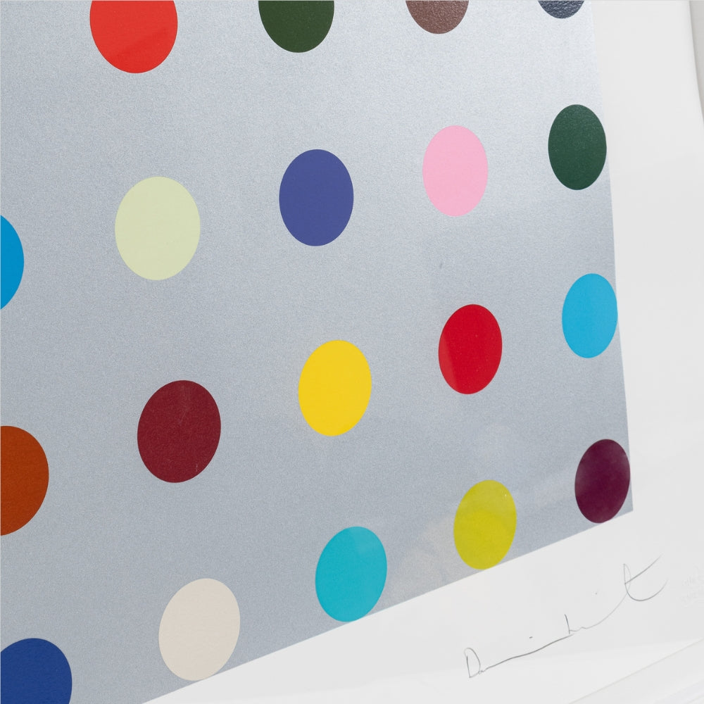 Damien Hirst Spot Painting limited edition print with artist signature