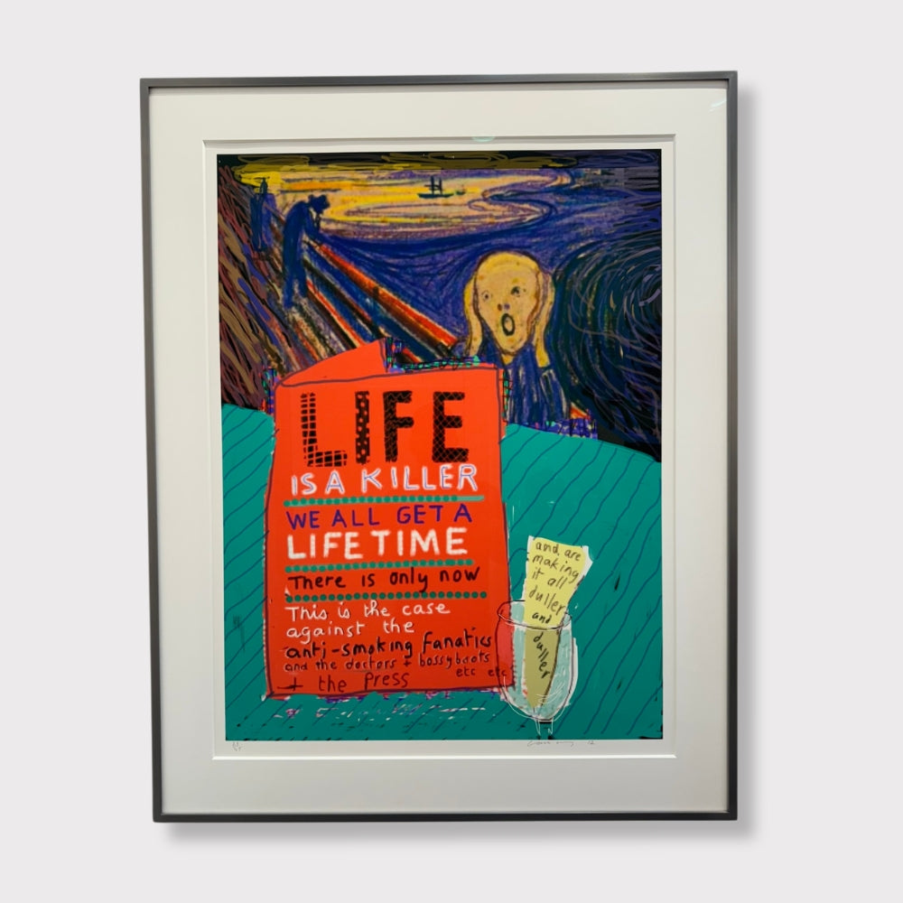 
David Hockney Life 2012, iPad drawing printed in colours on wove paper, edition 11/25