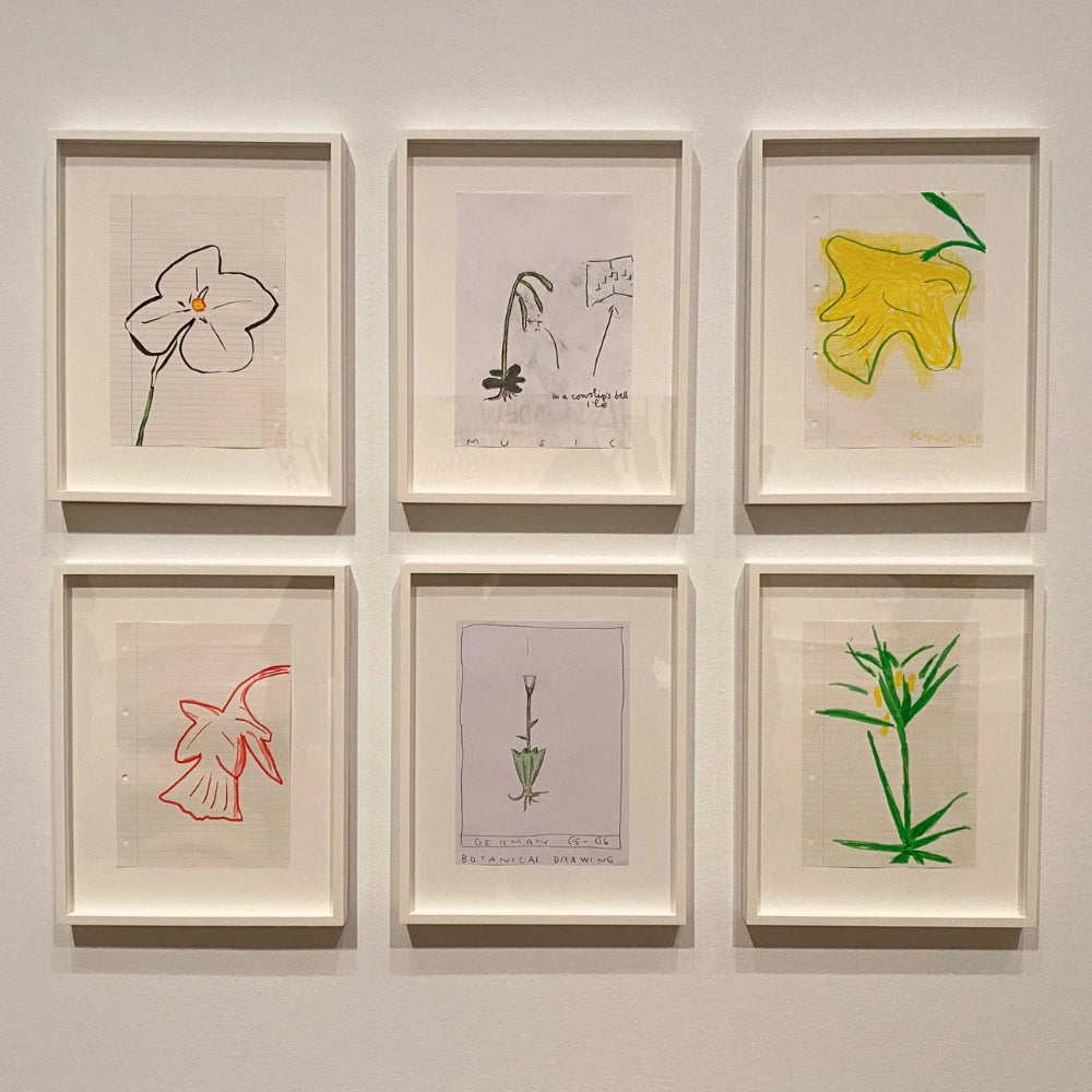 Rose Wylie painting displayed at Royal Academy London exhibition